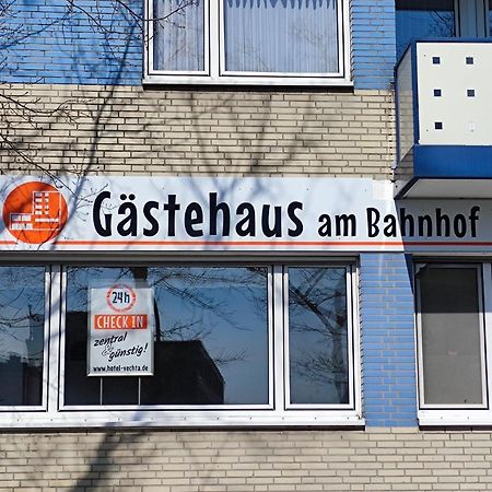 Gaestehaus Am Bahnhof, Self-Check-In Vechta Eksteriør bilde