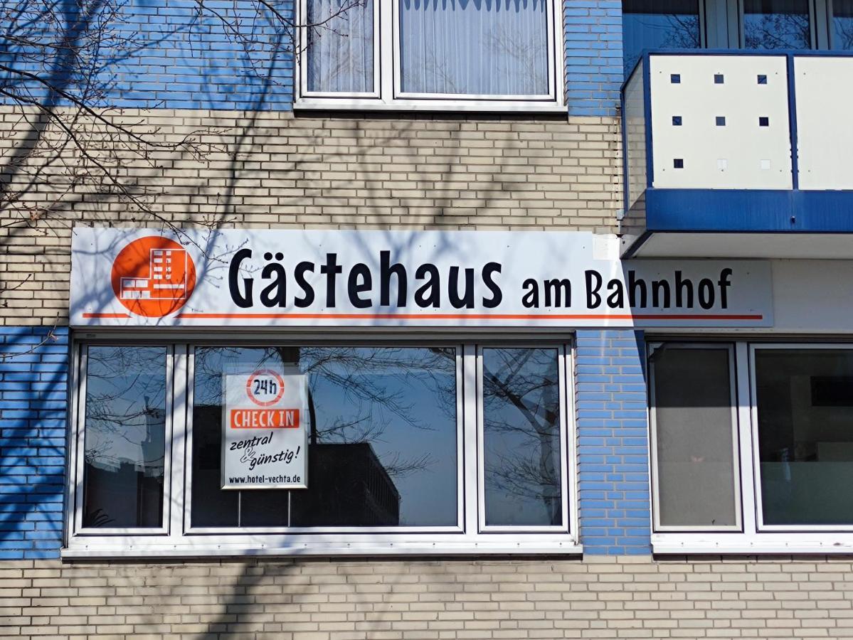 Gaestehaus Am Bahnhof, Self-Check-In Vechta Eksteriør bilde